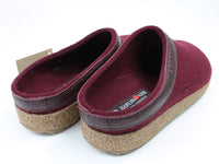 (Second Quality) Haflinger Clogs Grizzly Torben Bordeaux 309