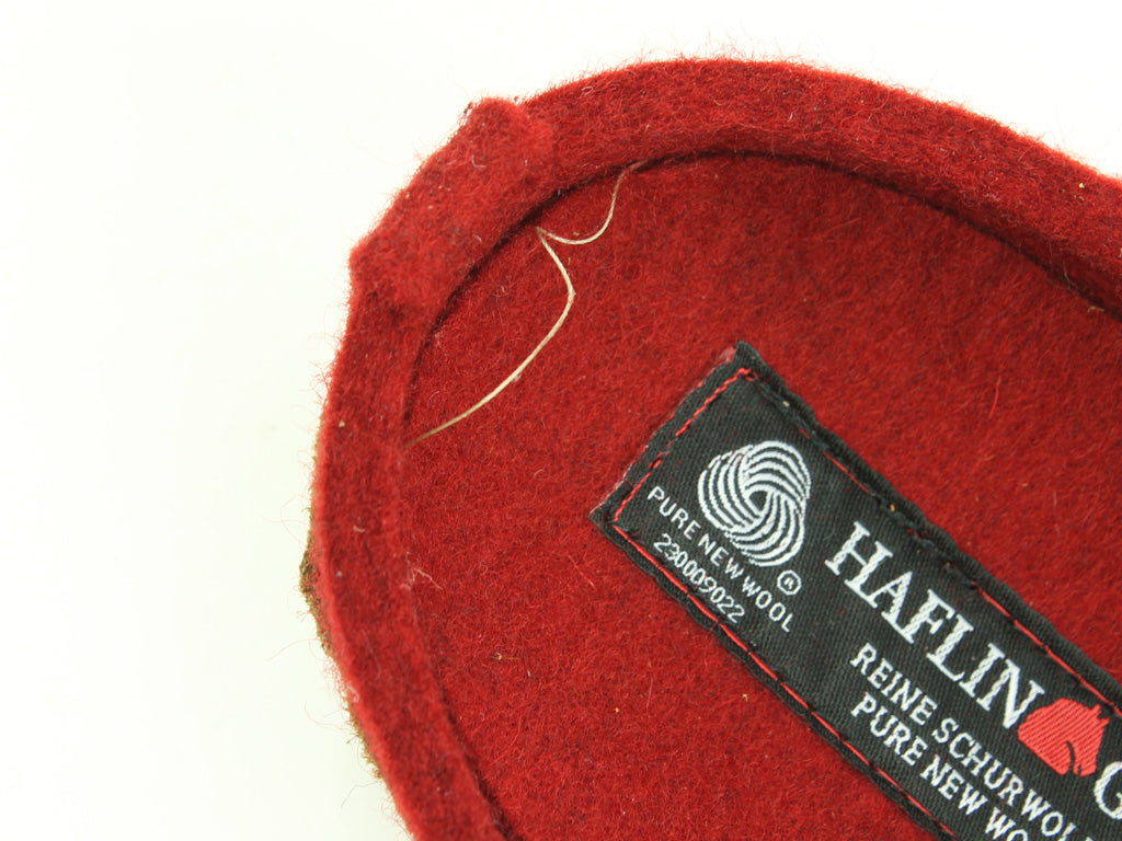 (Second Quality) Haflinger Felt Slippers Emil Rubin
