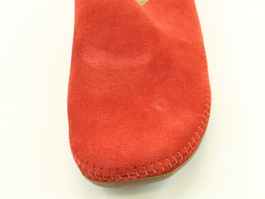 (Second Quality) Haflinger Leather Slippers Everest Softino Rose Antique