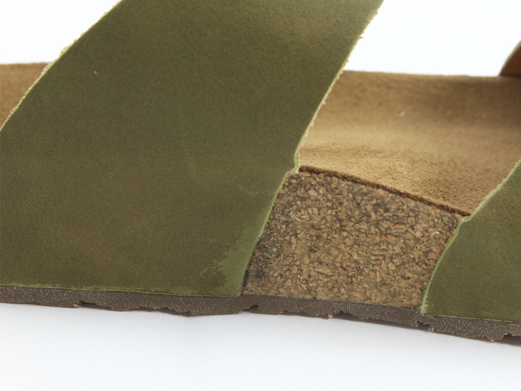 (Second Quality) Haflinger Sandals Andrea Country Olive