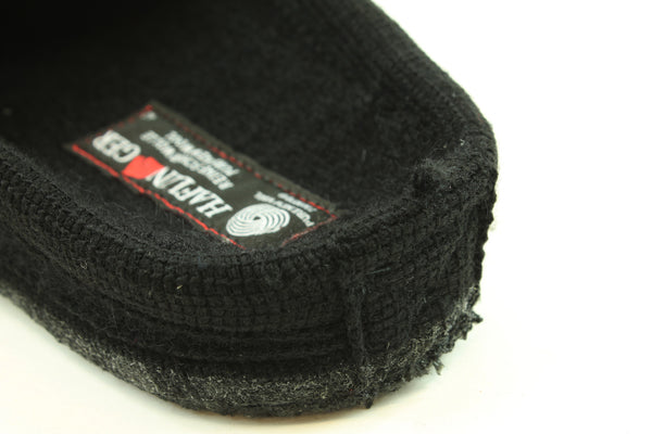 (Second Quality) Haflinger Slippers Alaska Black