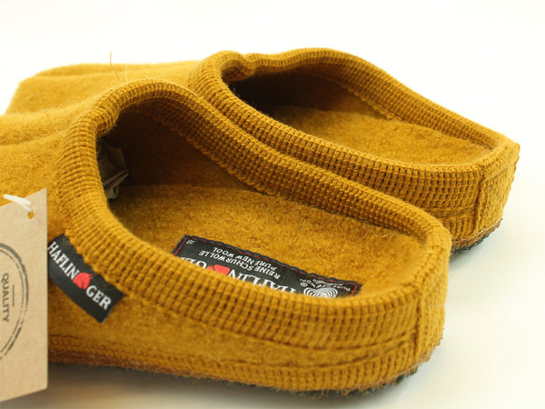 (Second Quality) Haflinger Slippers Alaska Ochre