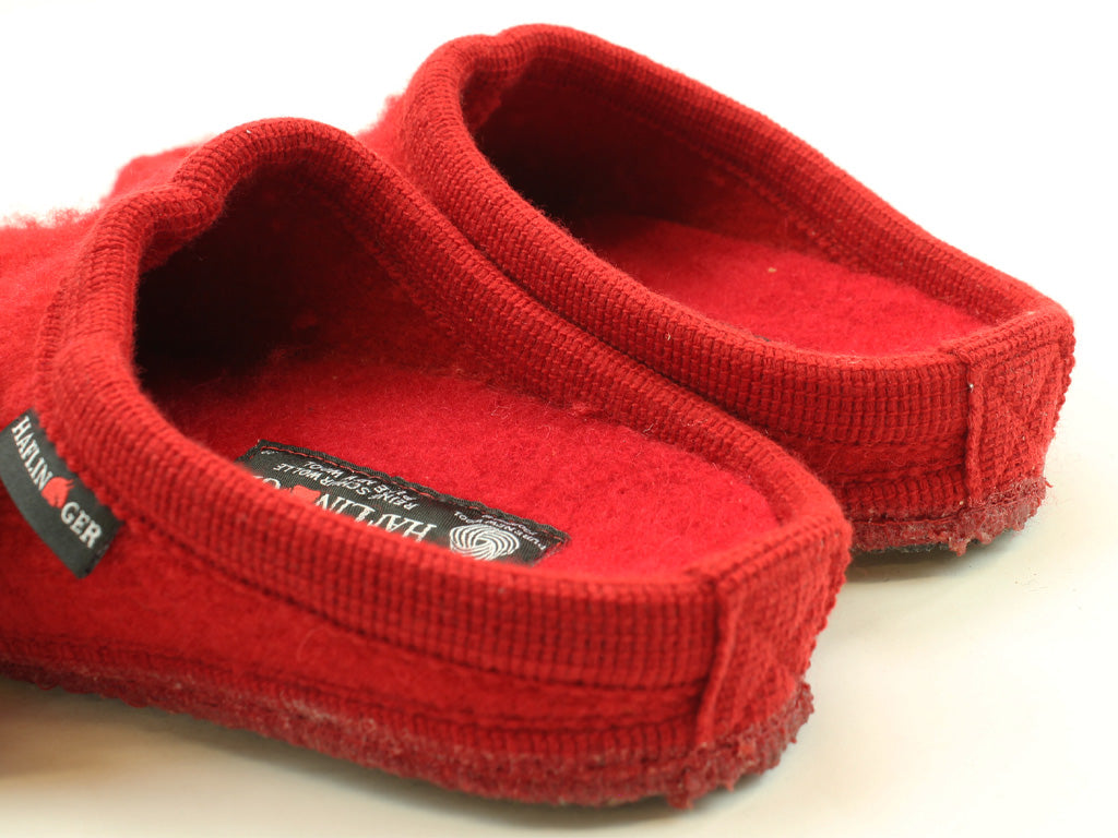 (Second Quality) Haflinger Slippers Alaska Red