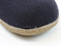 (Second Quality) Haflinger Slippers Blizzard Visby Navy