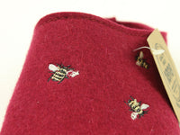 (Second Quality) Haflinger Slippers Everest Bees Port