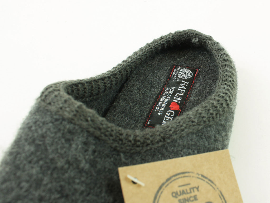(Second Quality) Haflinger Slippers Everest Classic Anthracite