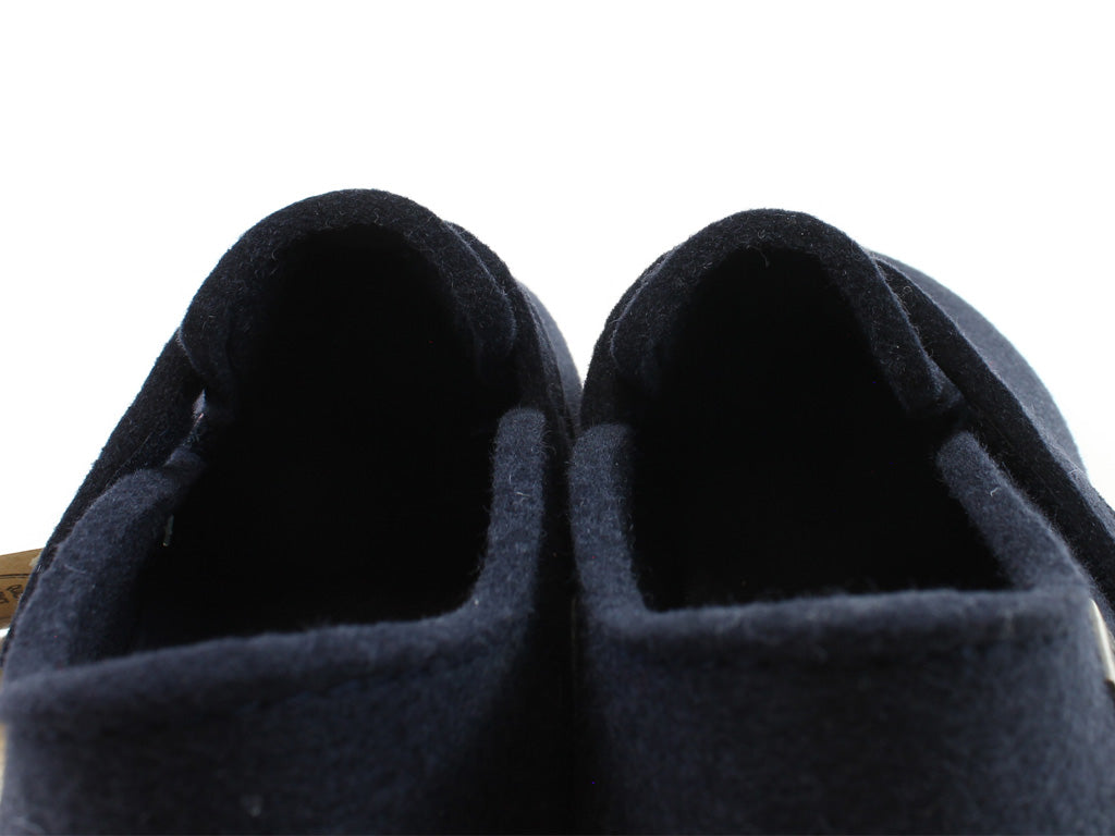 (Second Quality) Haflinger Slippers Everest Focus Navy