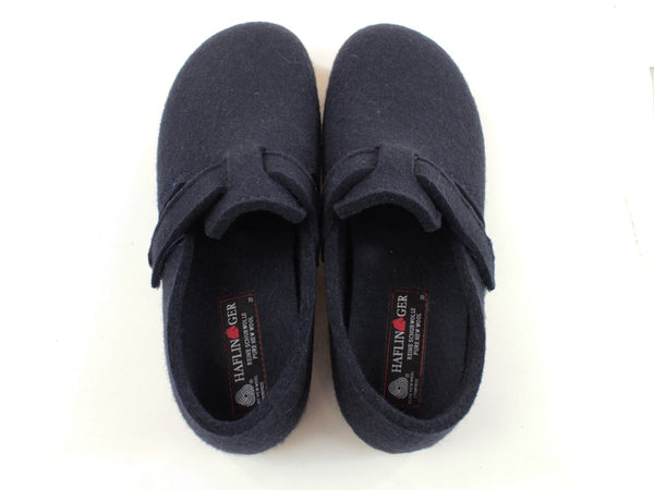 (Second Quality) Haflinger Slippers Everest Focus Navy