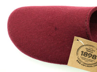 (Second Quality) Haflinger Slippers Everest Fundus Bordeaux