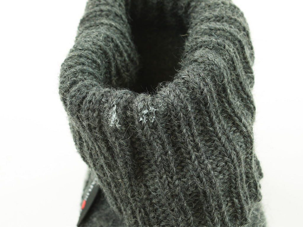 (Second Quality) Haflinger Slippers Everest Karlo Anthracite