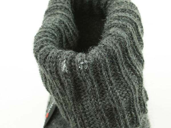 (Second Quality) Haflinger Slippers Everest Karlo Anthracite