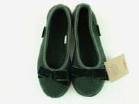 (Second Quality) Haflinger Slippers Fiocco Moss