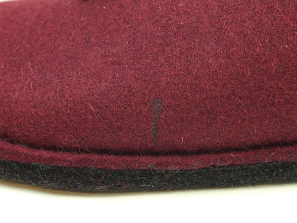 (Second Quality) Haflinger Slippers Flair Soft Bordeaux
