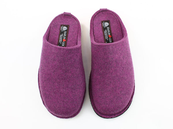 (Second Quality) Haflinger Slippers Flair Soft Mulberry