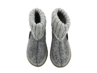 Size 25/UK8 only - Haflinger Children's slippers 1898 Grey