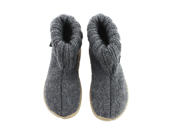 Size 25/UK8 only - Haflinger Children's slippers Toni Anthracite