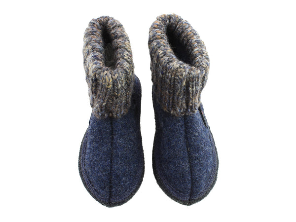 Size 25/UK8 only - Haflinger Children's slippers Tricoté Jeans