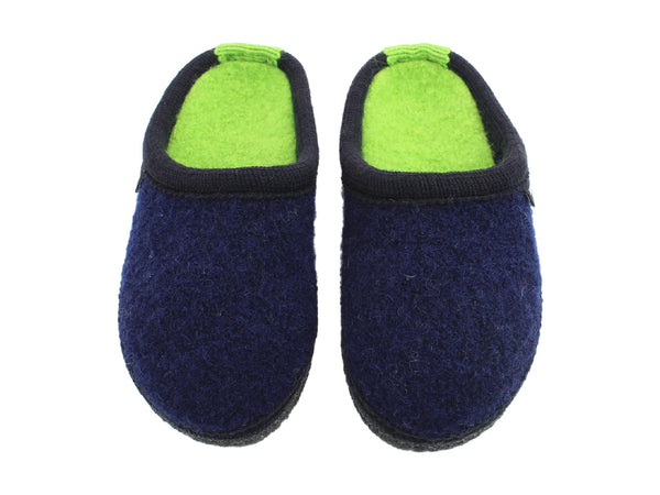 Size 30/UK12 only - Haflinger Children's slippers Knut Ocean