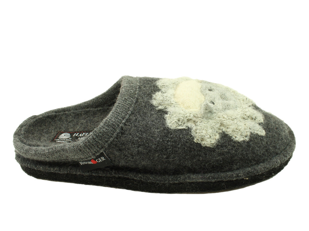 Size 37/UK4 only - Haflinger Slippers Flair Lamby Anthracite