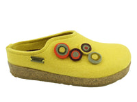 Size 38/UK5 only - Haflinger Clogs Grizzly Kanon Light Yellow