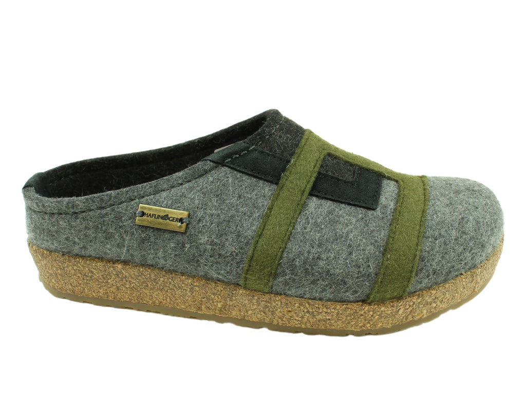 Size 38/UK5 only - Haflinger Clogs Grizzly Lu Anthracite