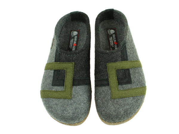 Size 38/UK5 only - Haflinger Clogs Grizzly Lu Anthracite