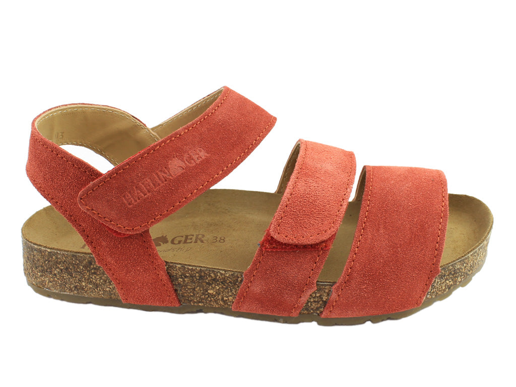 Size 38/UK5 only - Haflinger Sandals Leni Red