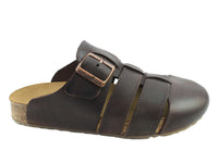 Size 38/UK5 only - Haflinger Sandals Lisboa Brown