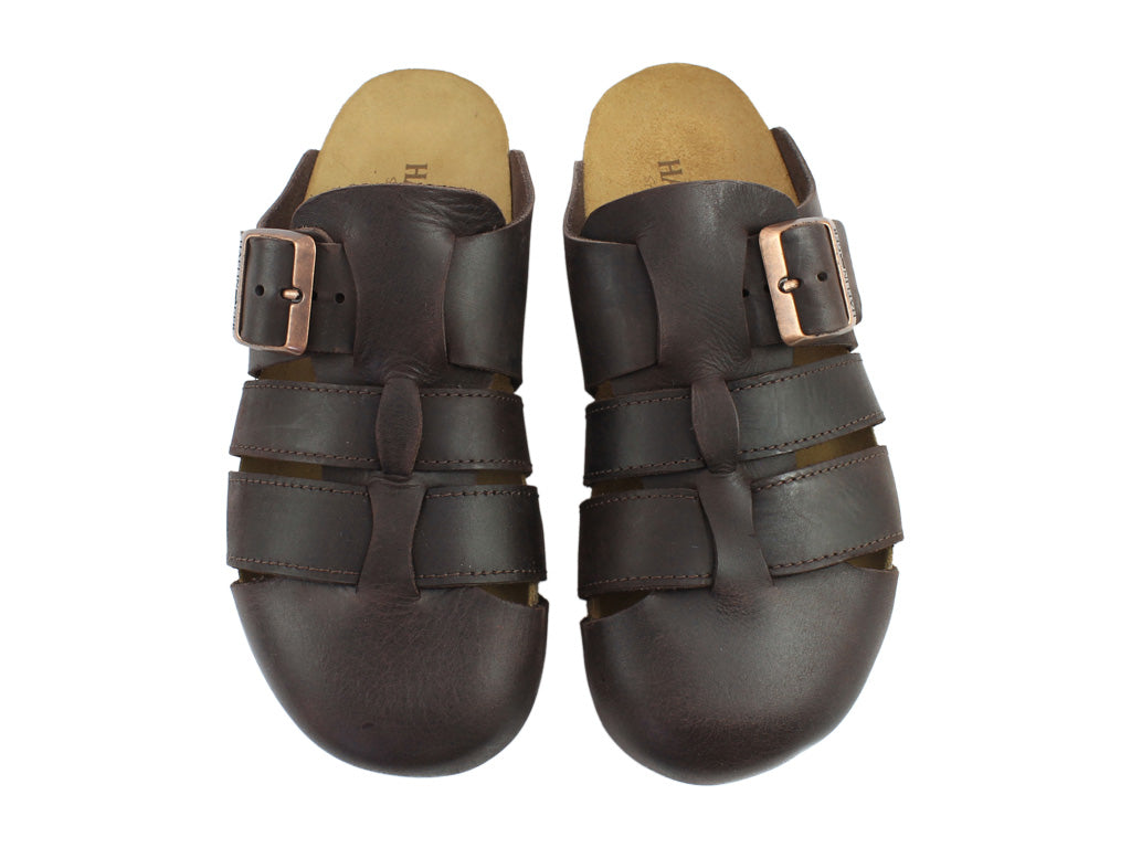 Size 38/UK5 only - Haflinger Sandals Lisboa Brown