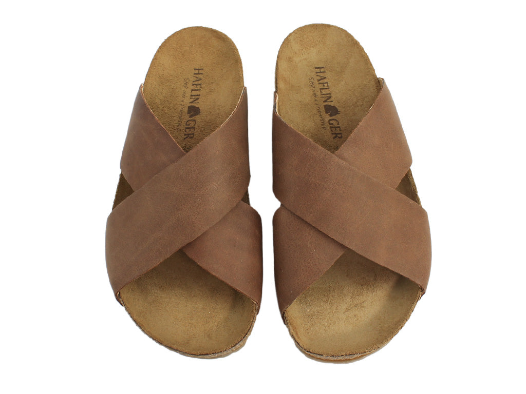 Size 38/UK5 only - Haflinger Sandals Mio Country Brown