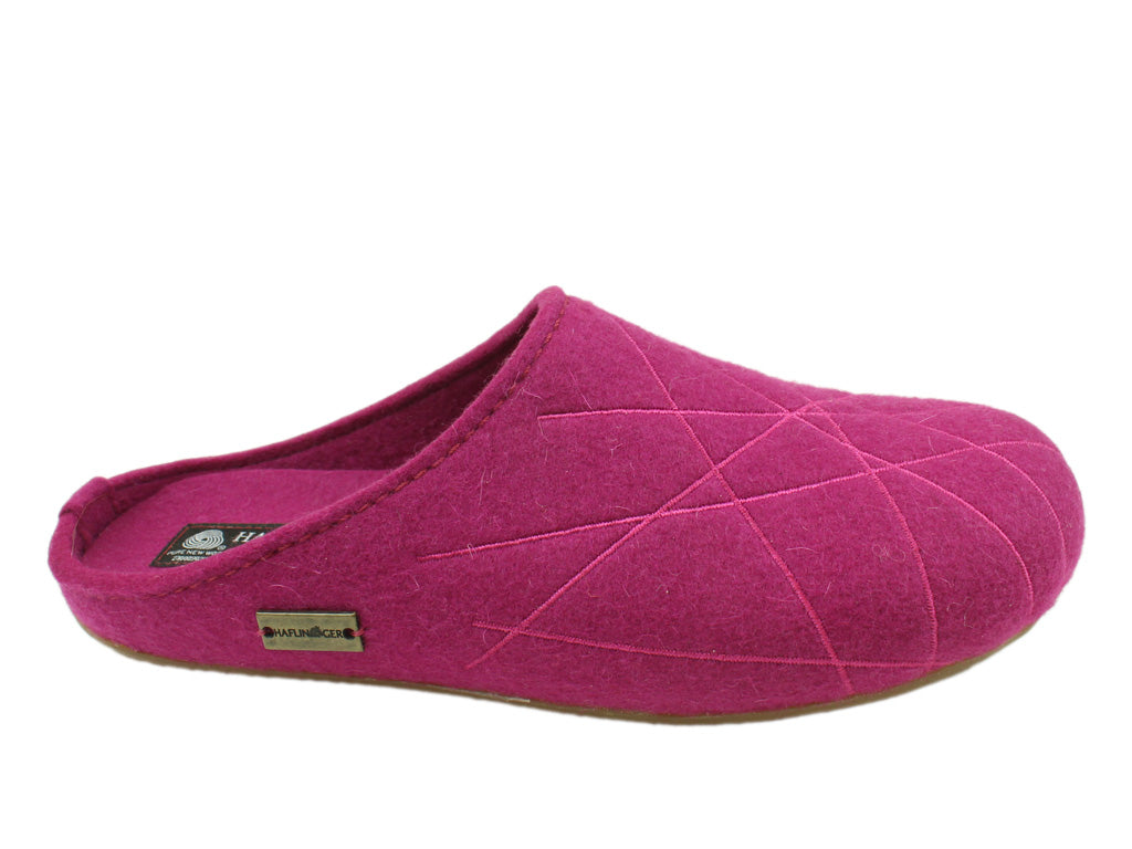 Size 38/UK5 only - Haflinger Slippers Everest Raya Kardinal Pink