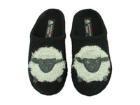 Size 38/UK5 only - Haflinger Slippers Flair Lamby Black