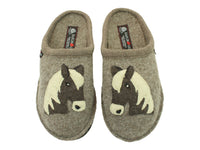 Size 38/UK5 only - Haflinger Slippers Flair Pony Brown