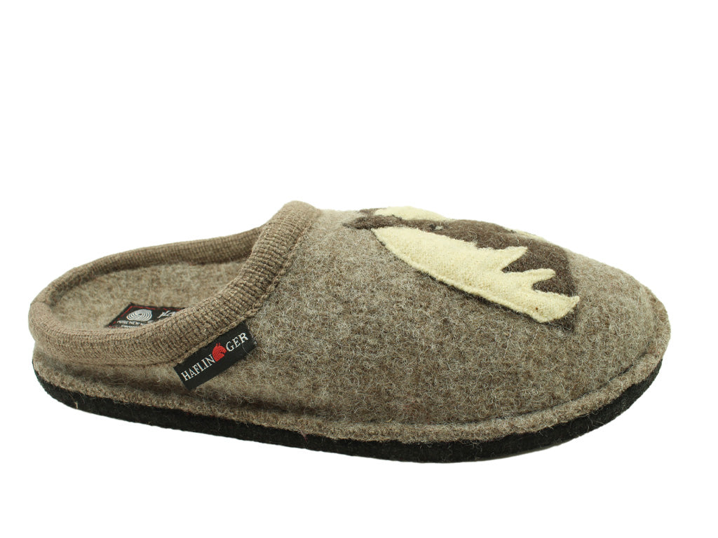 Size 38/UK5 only - Haflinger Slippers Flair Pony Brown