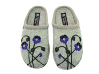 Size 38/UK5 only - Haflinger Slippers Flair Viola Grey