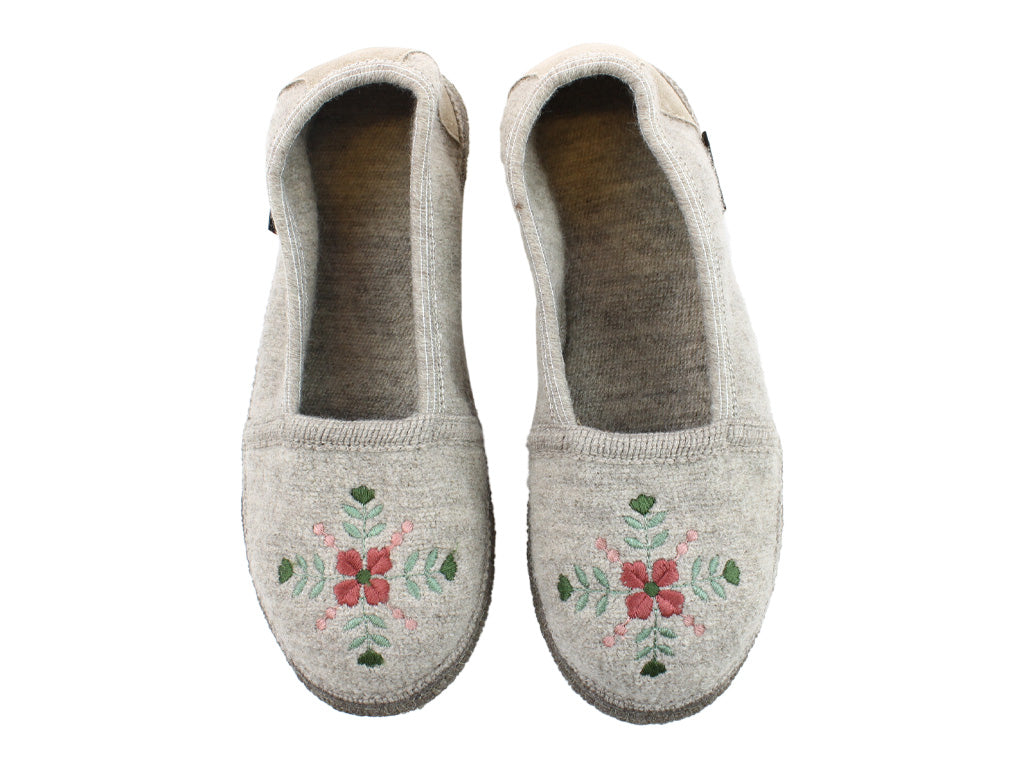 Size 38/UK5 only - Haflinger Slippers Penelope Beige