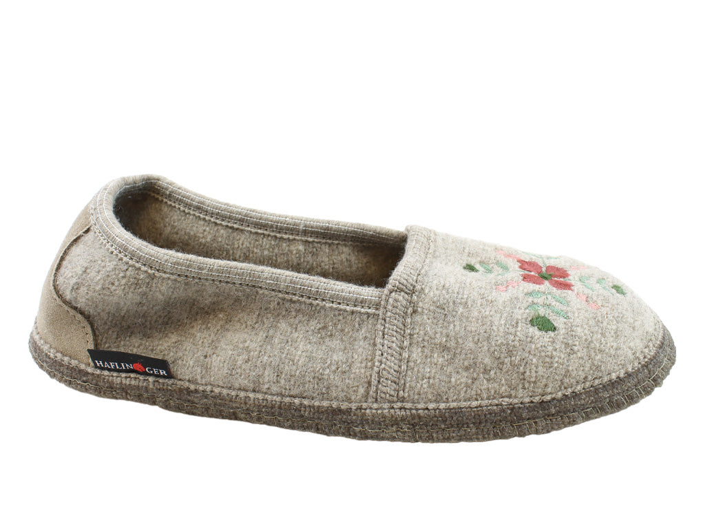 Size 38/UK5 only - Haflinger Slippers Penelope Beige