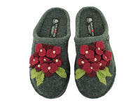 Size 38/UK5 only - Haflinger Slippers Flair Hydrangea Anthracite