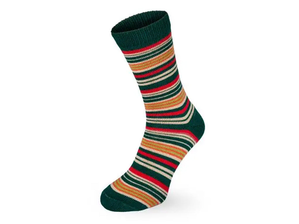 Speyside Socks Darnaway Stripe Bottle Green