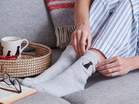 Sweet William Dog Socks Black Labrador