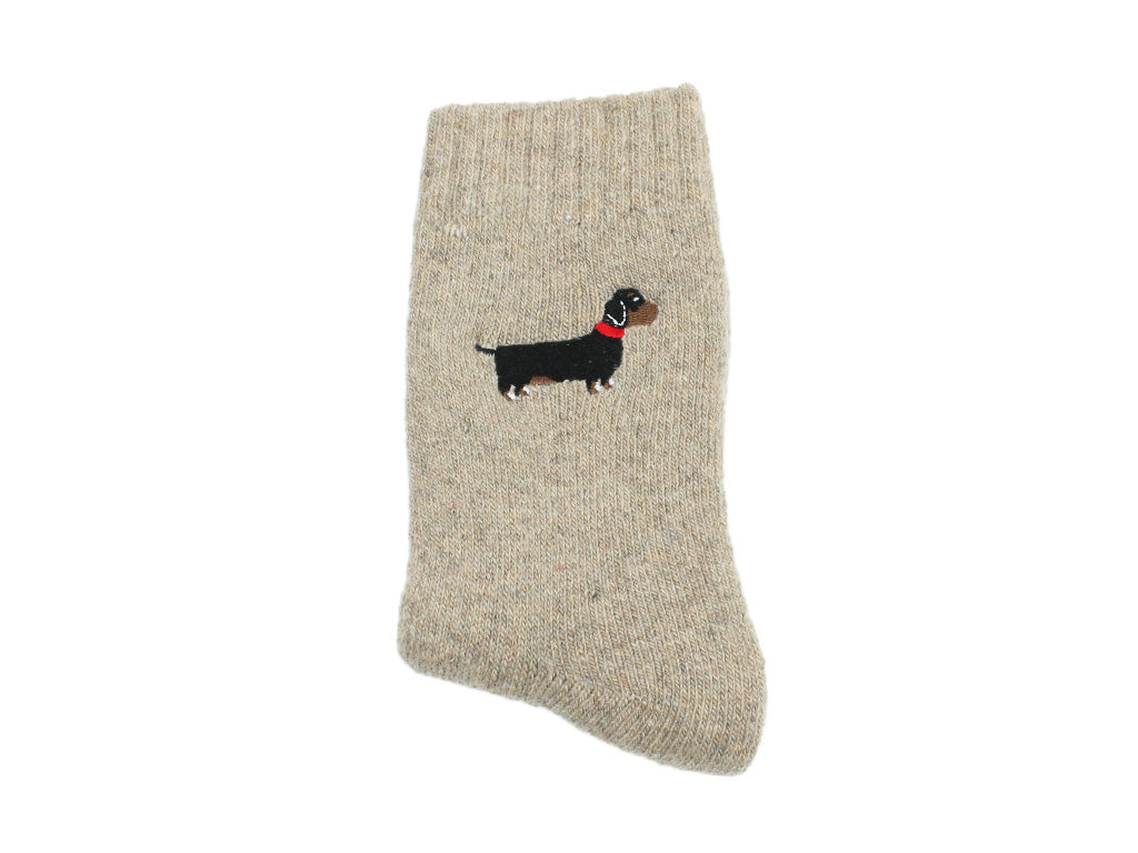 Sweet William Dog Socks Daschund