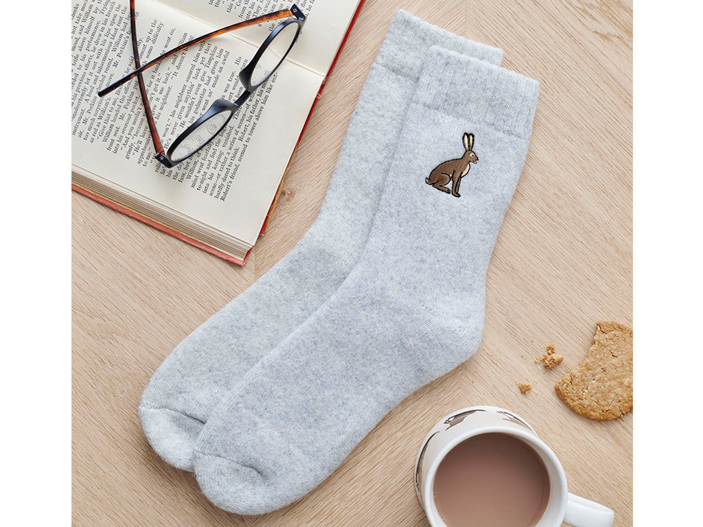 Sweet William Dog Socks Hare