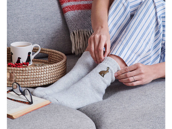 Sweet William Dog Socks Hare