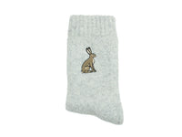 Sweet William Dog Socks Hare