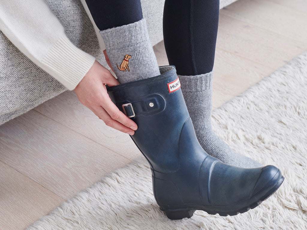 Sweet William Dog Socks Retriever / Labrador