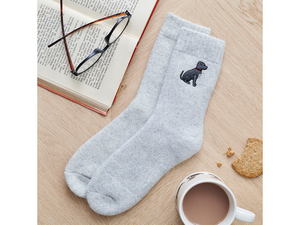 Sweet William Dog Socks Staffie