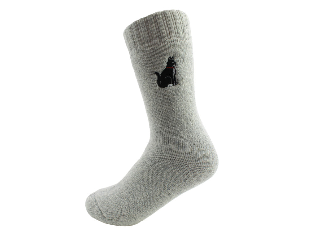 Sweet William Socks black & white Cat