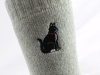 Sweet William Socks black & white Cat