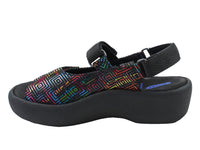 Wolky Sandals Jewel Black Corza