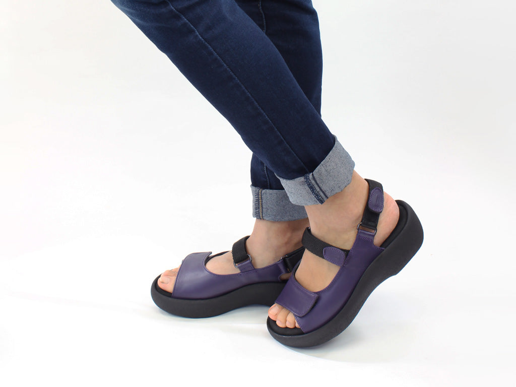 Wolky Sandals Jewel Purple